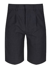 Trutex Boys Grey School Shorts - Image 2 of 3
