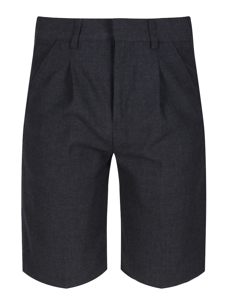Trutex Boys Grey School Shorts - Image 2 of 3