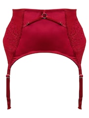 Красный - Глубокие брюки Pour Moi Lavish - Изображение 3 из 4