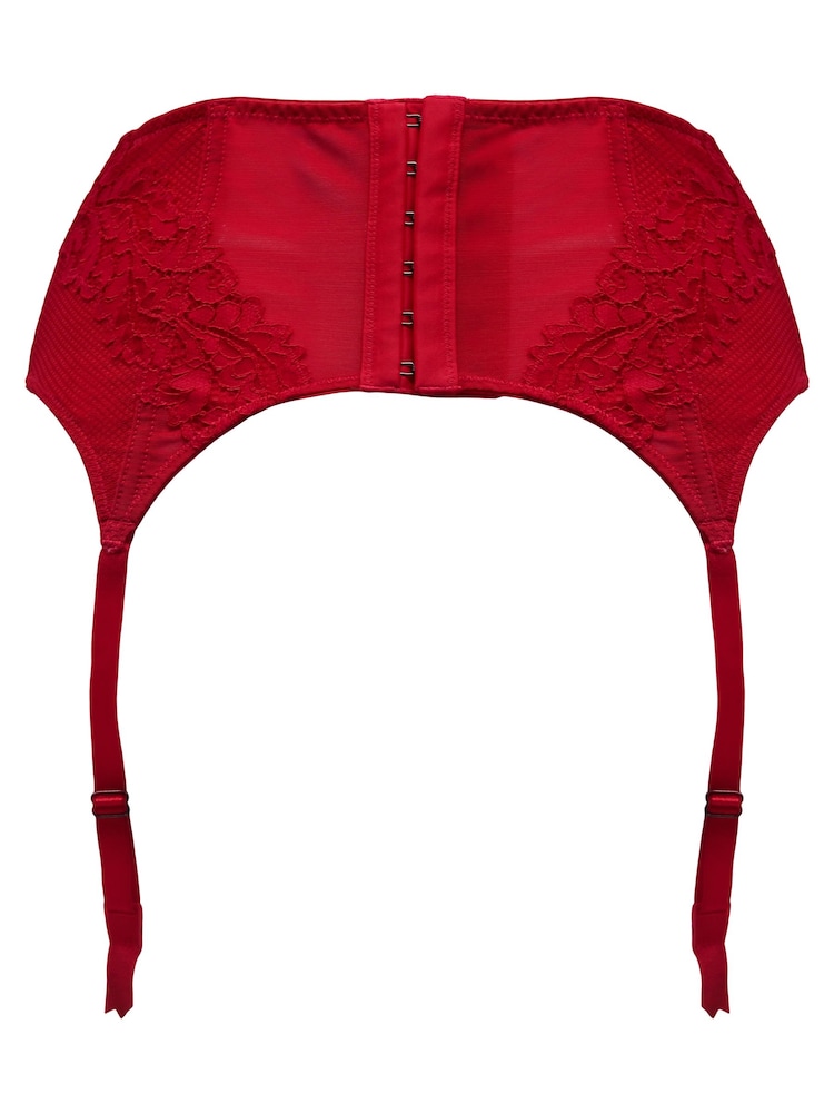 Красный - Глубокие брюки Pour Moi Lavish - Изображение 4 из 4