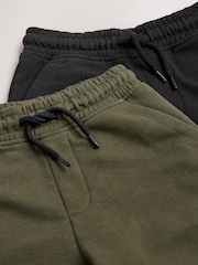 Melns/haki zaļš - Vienkārši šorti (3-16gadi) - Attēls 5 no 5