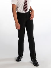 Trutex Girls Black Twin Pocket School Trousers - Image 1 of 4