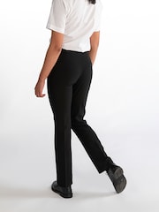 Trutex Girls Black Twin Pocket School Trousers - Image 2 of 4