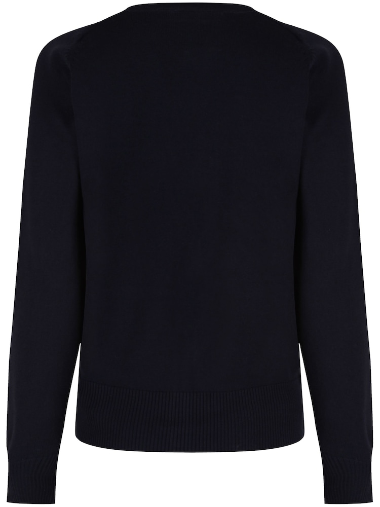 Trutex Blue 100% Cotton School Cardigan - Image 3 of 3