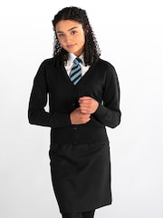 Trutex Black 100% Cotton School Cardigan - Image 1 of 3