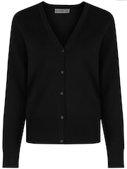 Trutex Black 100% Cotton School Cardigan - Image 2 of 3