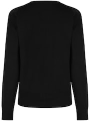 Trutex Black 100% Cotton School Cardigan - Image 3 of 3