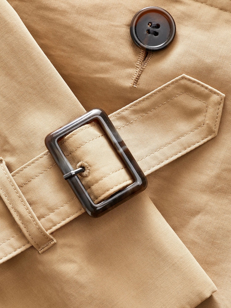 chameau - Trench imperméable doublé de courtepointes à ceinture - Image 7 of 8