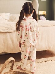 Pink/Cream Fairy Button Through Pyjamas (9mths-10yrs) - Image 3 of 5