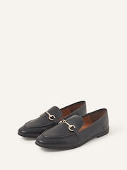 Accessorize Black Metal Bar Loafers - Image 2 of 4