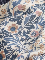 Navy/Oatmeal Morris & Co. Blackthorn Navy Oatmeal Floral Kimono - Image 7 of 7