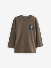Minerals Small Character Long Sleeve T-Shirts 5 Pack (3mths-7yrs) - Image 5 of 8