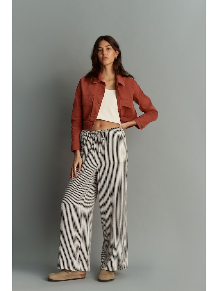 Terracotta Red Cotton Utility Jacket - Image 2 of 6