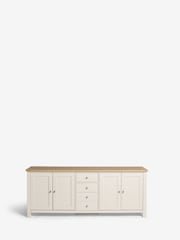 Cream Malvern Oak Effect Sideboard - Image 9 of 10