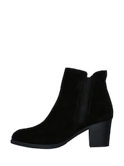 Skechers Black Womens Taxi Dont Trip Boots - Image 2 of 4