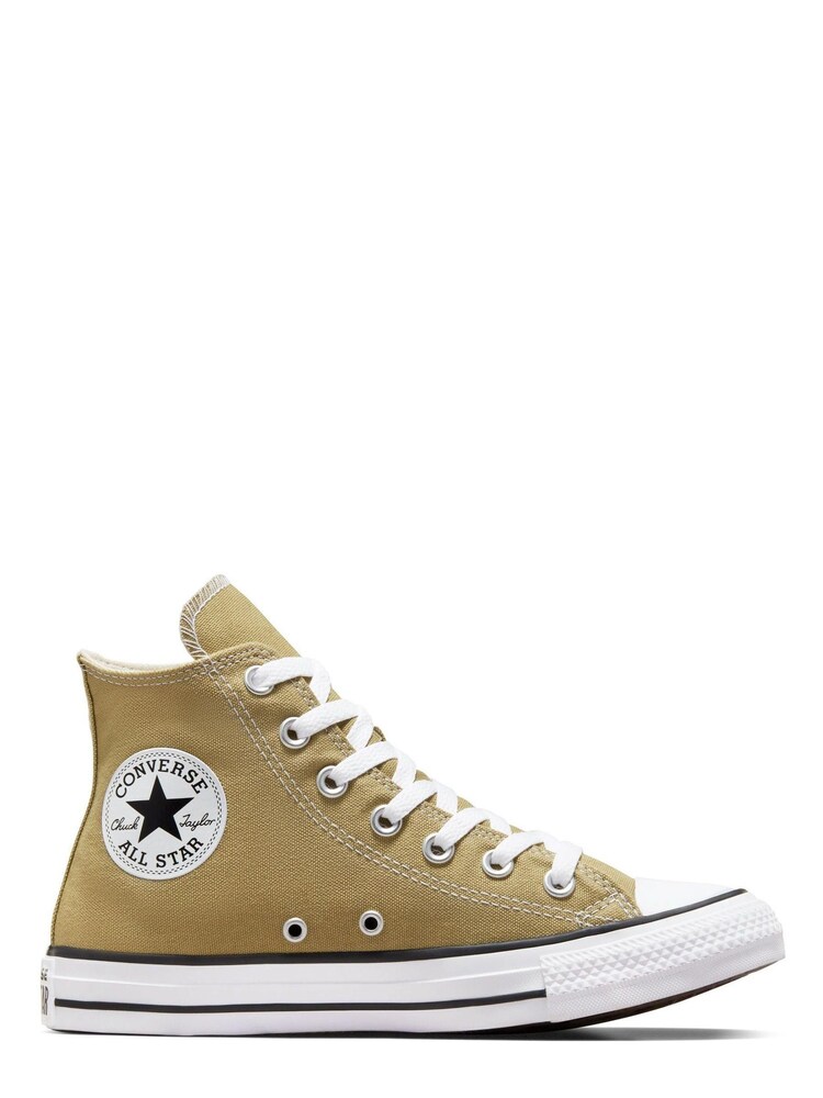 Converse Khaki Green Chuck Taylor High Top Trainers - Image 1 of 7