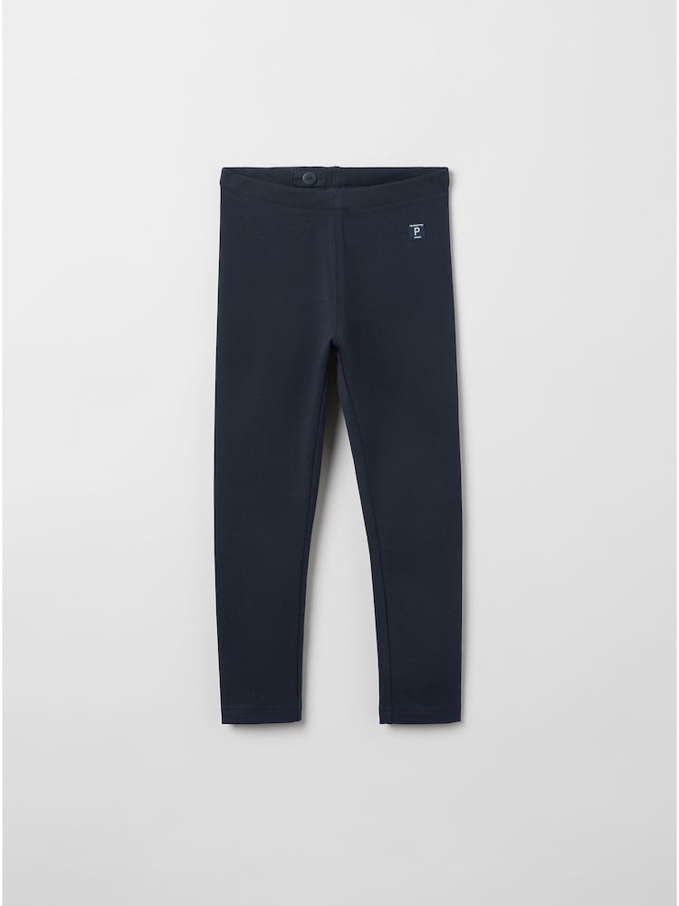 Azul - Polarn O. Pyret Organic Cotton Blend Leggings - Imagen 1 de 2 Azul - Polarn O. Pyret Organic Cotton Blend Leggings - Imagen 1 de 2