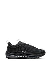 Черные/черные - Молодежные кроссовки Nike Air Max 97 - Image 3 of 8