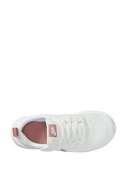 Nike White/Pink Tanjun Go Easy On Junior Trainers - Image 5 of 12
