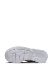 Nike White/Pink Tanjun Go Easy On Junior Trainers - Image 6 of 12