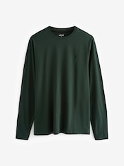 Light Grey/Charcoal/Khaki/Dark Orange Long Sleeve Stag T-Shirts 4 Pack - Image 10 of 15