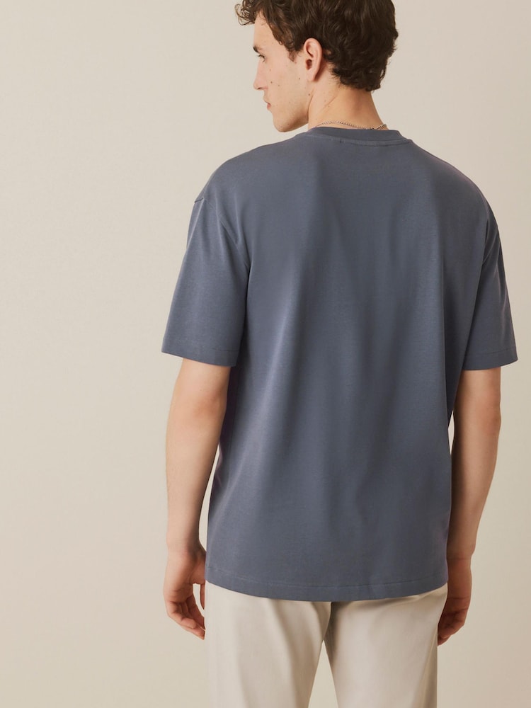 Gris - Décontracté - T-shirt épais - Image 3 of 7
