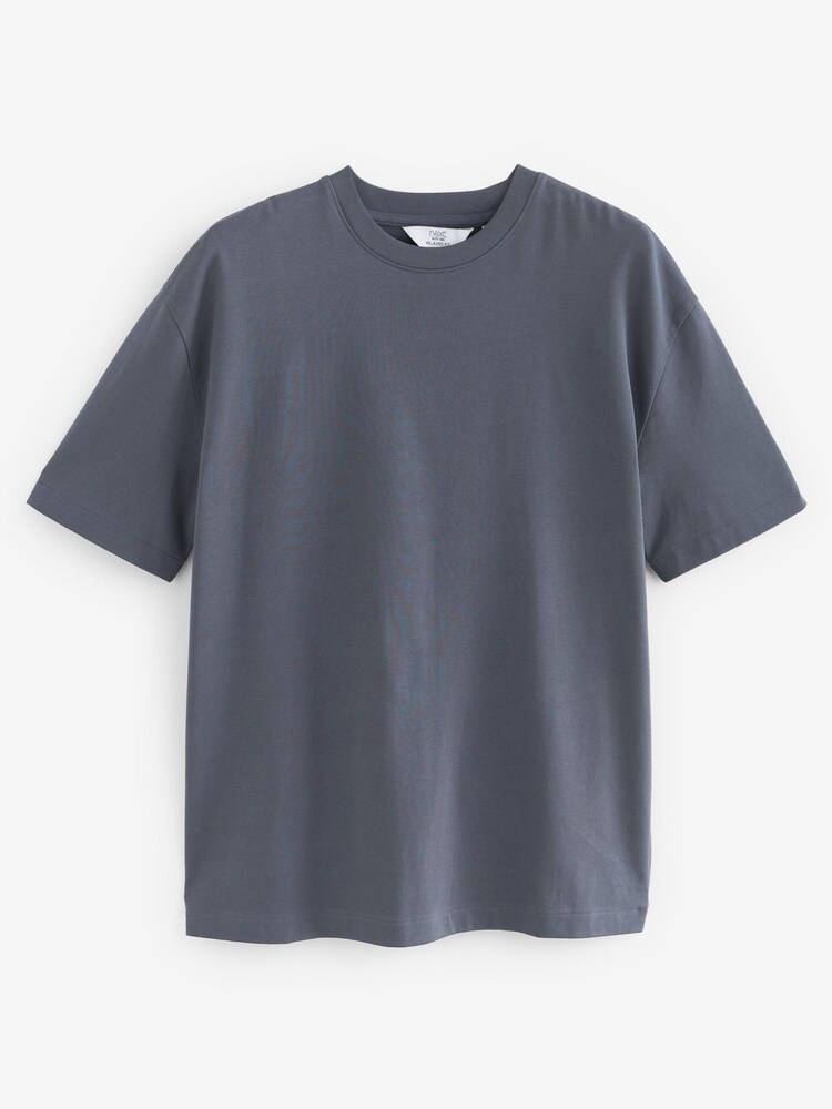 Gris - Décontracté - T-shirt épais - Image 5 of 7