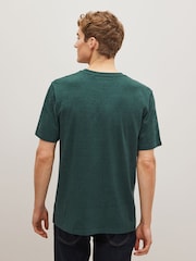 Navy Blue/Burgundy Red/Green - Zestaw 3 koszulek marglowych - Image 5 of 12