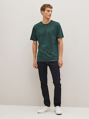 Navy Blue/Burgundy Red/Green - Zestaw 3 koszulek marglowych - Image 6 of 12