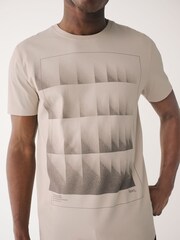 Neutrale Farbe - 3er-Pack - T-Shirt mit Print - Bild 10 von 14