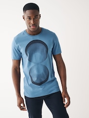 Neutrale Farbe - 3er-Pack - T-Shirt mit Print - Bild 11 von 14