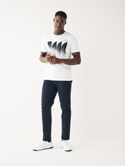 Neutrale Farbe - 3er-Pack - T-Shirt mit Print - Bild 6 von 14