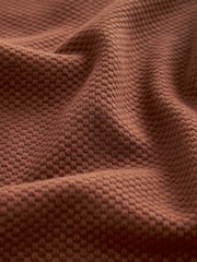 Burgundy Red Long Sleeve Mock Layer T-Shirt - Image 8 of 8