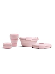 Stojo Pink Pocket Cup And Lunch Bowl - Image 1 of 4