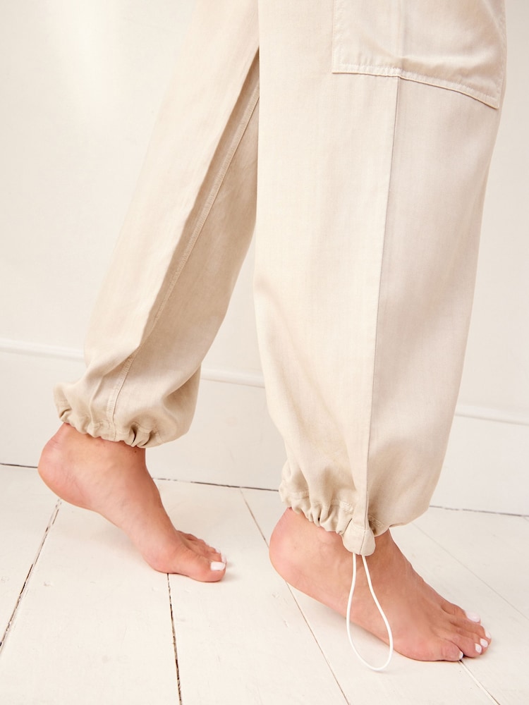Stone Cargo Combat Trousers - Image 8 of 10