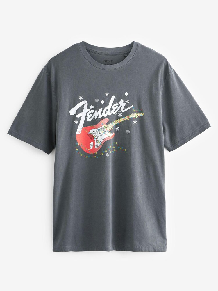 Fender Grey - Christmas License T-Shirt - Image 5 of 7