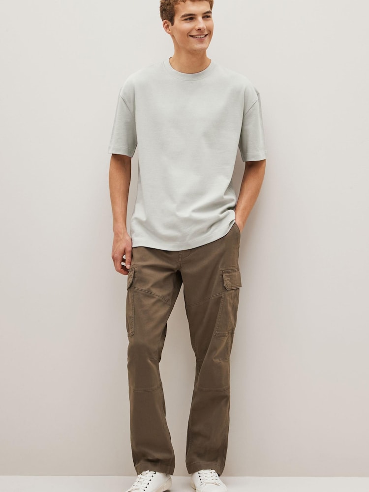 Light Grey Relaxed Heavyweight T-Shirt - Image 2 of 8