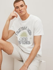 Palm Tree Mix Print T-Shirts 3 Pack - Image 1 of 15