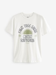 Palm Tree Mix Print T-Shirts 3 Pack - Image 10 of 15