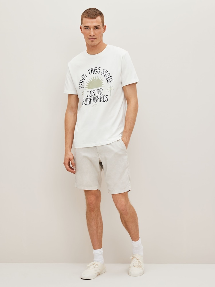 Palm Tree Mix Print T-Shirts 3 Pack - Image 2 of 15