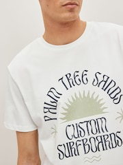 Palm Tree Mix Print T-Shirts 3 Pack - Image 7 of 15