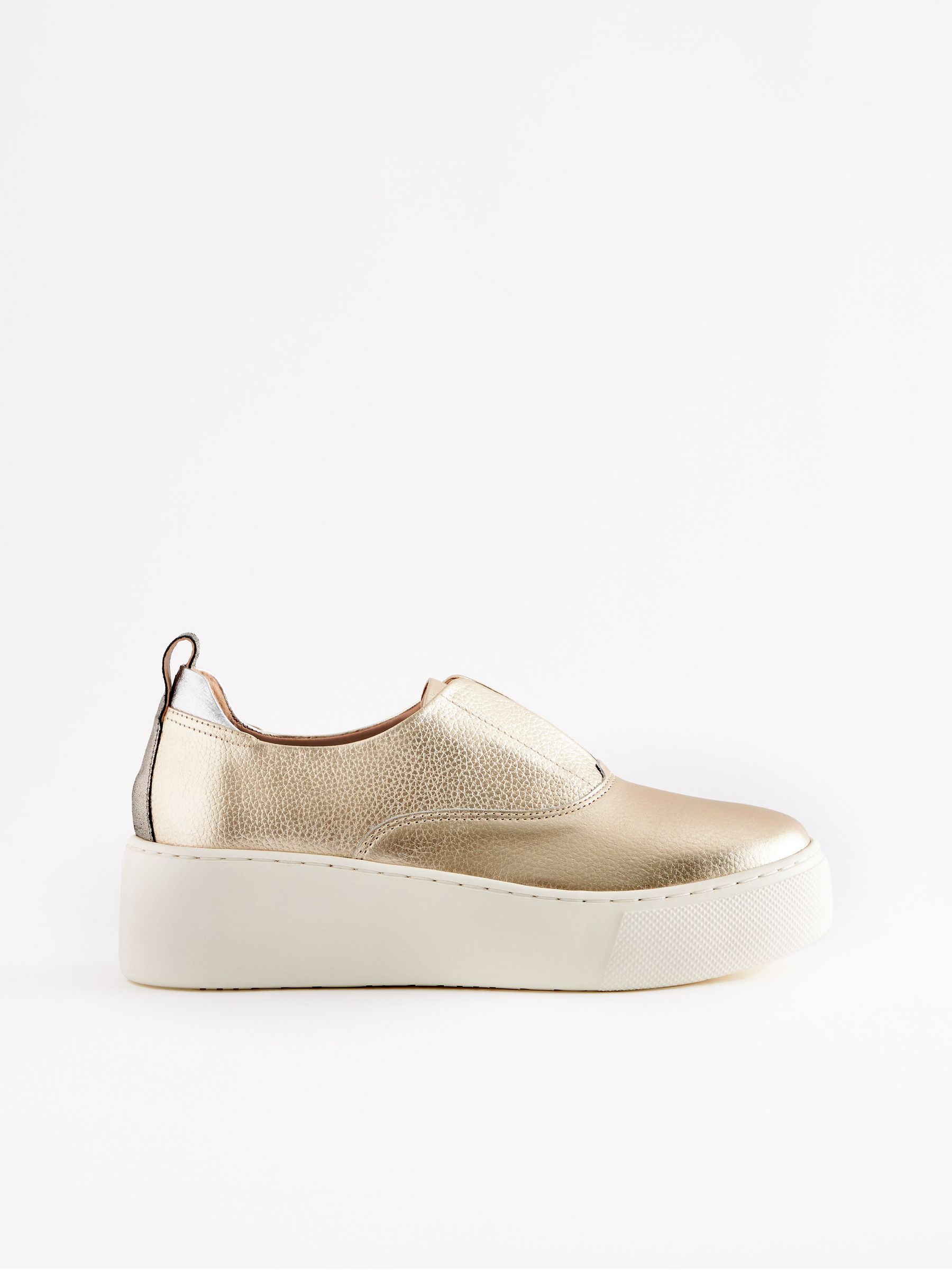 Gold flatform shoes clearance