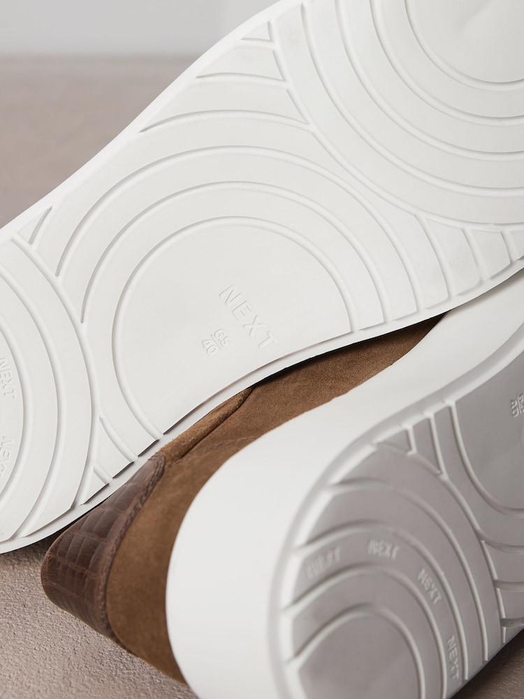 Tan Brown Signature Forever Comfort® Leather Chunky Zip Trainers - Image 8 of 8 Tan Brown Signature Forever Comfort® Leather Chunky Zip Trainers - Image 8 of 8