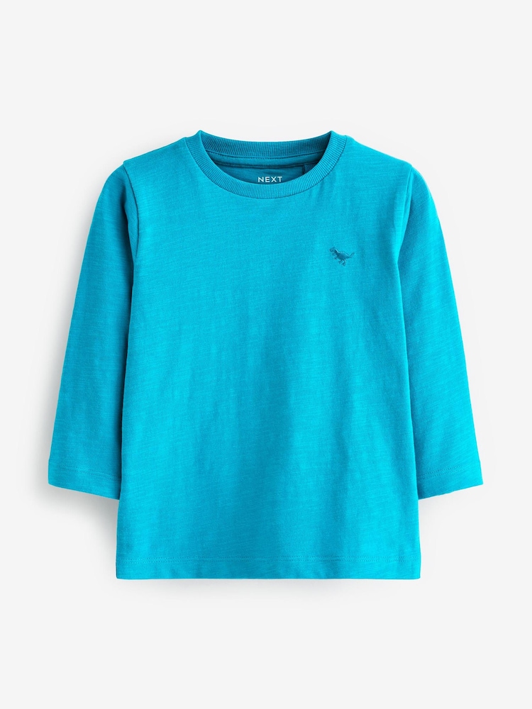Türkisblau - Langärmeliges Shirt (3 Monate bis 7 Jahre) - Bild 1 von 2 Türkisblau - Langärmeliges Shirt (3 Monate bis 7 Jahre) - Bild 1 von 2