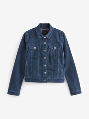 Indigo Blue Corduroy Jacket - Image 1 of 7