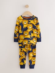 Bright Animal Print Snuggle Pyjamas 3 Pack (9mths-8yrs) - Image 6 of 12