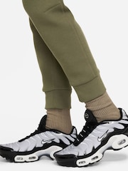 Nike Olive Green Tech Fleece Joggers - Image 4 of 8