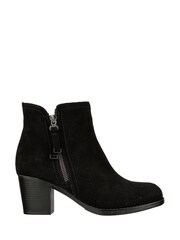 Skechers Black Womens Taxi Weekend Plans Boots - Image 1 of 5