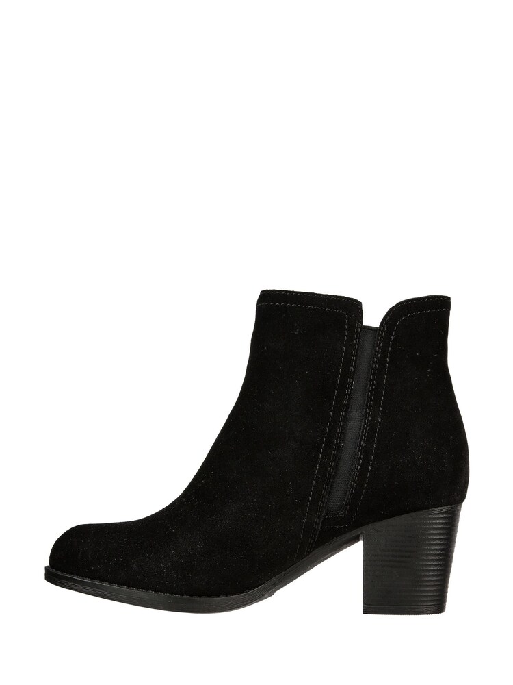 Skechers Black Womens Taxi Weekend Plans Boots - Image 2 of 5