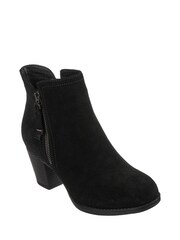 Skechers Black Womens Taxi Weekend Plans Boots - Image 3 of 5